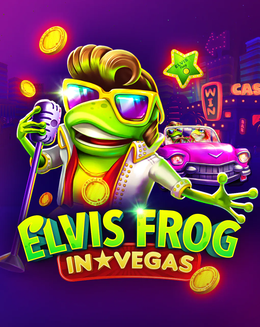 Bgaming : Elvis Frog In Vegas - HIGHBET33